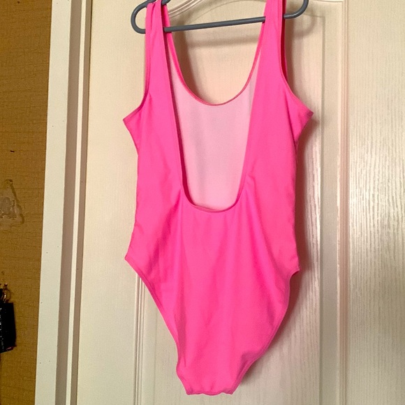 👙 “Pretty in pink”👙One piece Babe pink swimsuit - like new - Picture 2 of 3